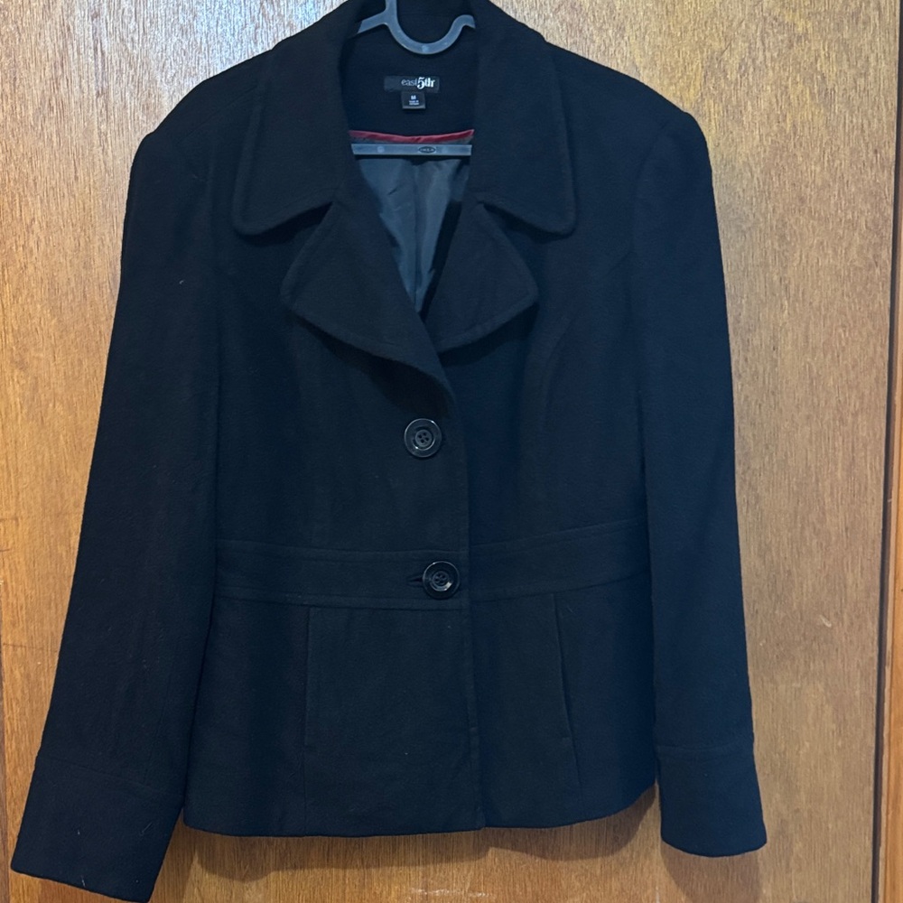 Black Pea Coat